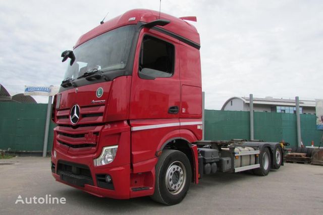 Mercedes-Benz 2553 6x2 LL LENKACHSE - 2 x Tank - LBW Nr.: 942 camión chasis