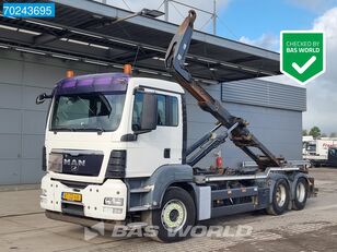 MAN TGS 28.360 6X2 NL-Truck 21T Hiab Multilift XR21Z61 Liftachse Eur camión con gancho