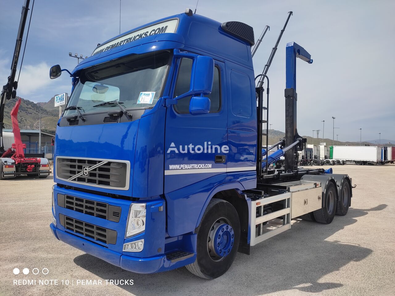 Volvo FH 480 6X2 GANCHO MULTILIFT camión con gancho