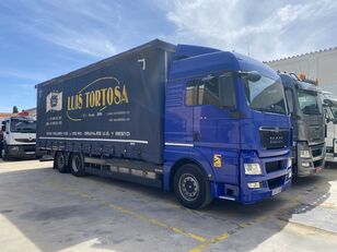 MAN TGX 26.480 camión con lona corredera