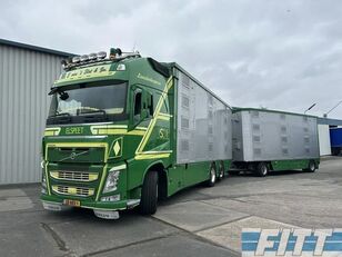 Volvo FH 540 6x2 1/2/3 Finkl Livestock -- Water and Ventilation - Lift camión para transporte de ganado