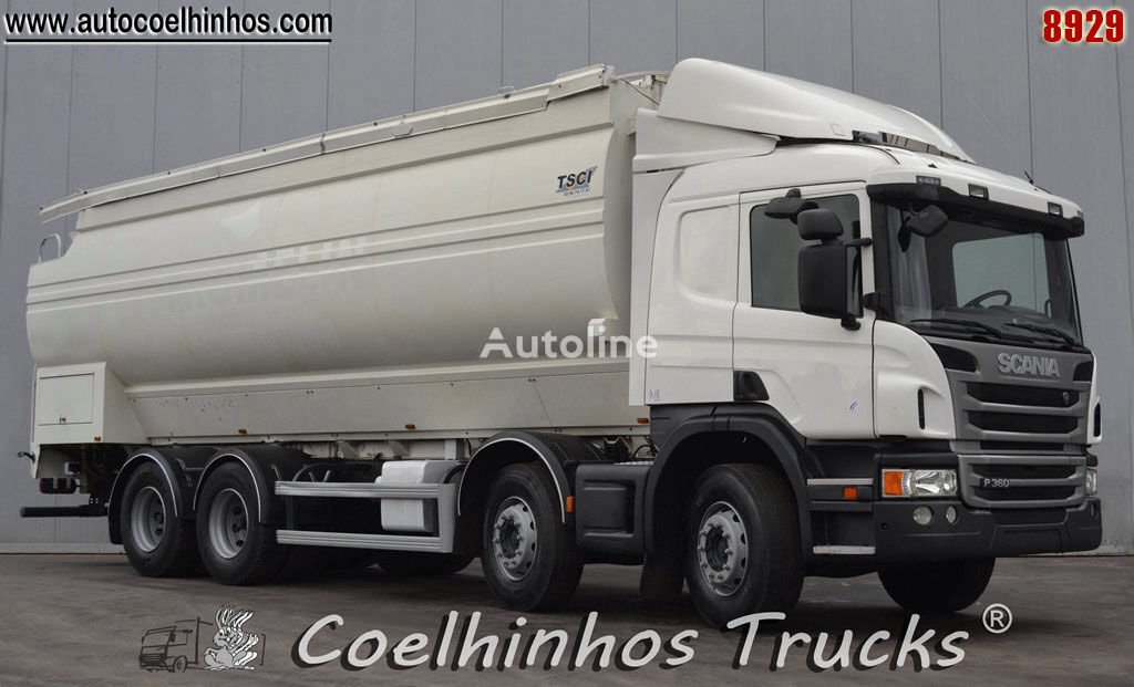 Scania P 360 camión para transporte de harina