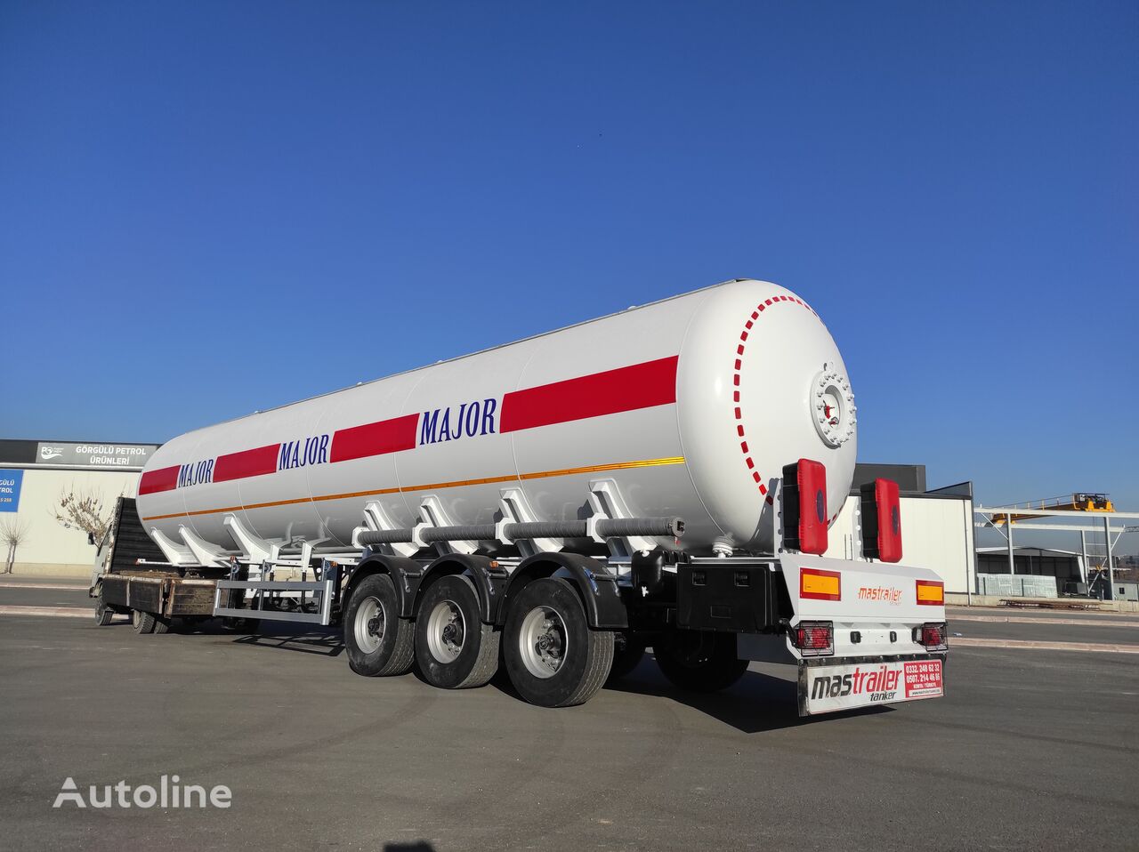 Mas Trailer Tanker NEW 57 CBM LPG TANKER SEMI TRAILER FROM FACTORY cisterna de gas nueva