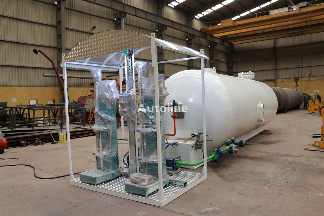 Micansan 23 M3 USED TANK AND NEW SKID SYSTEM cisterna de gas nueva