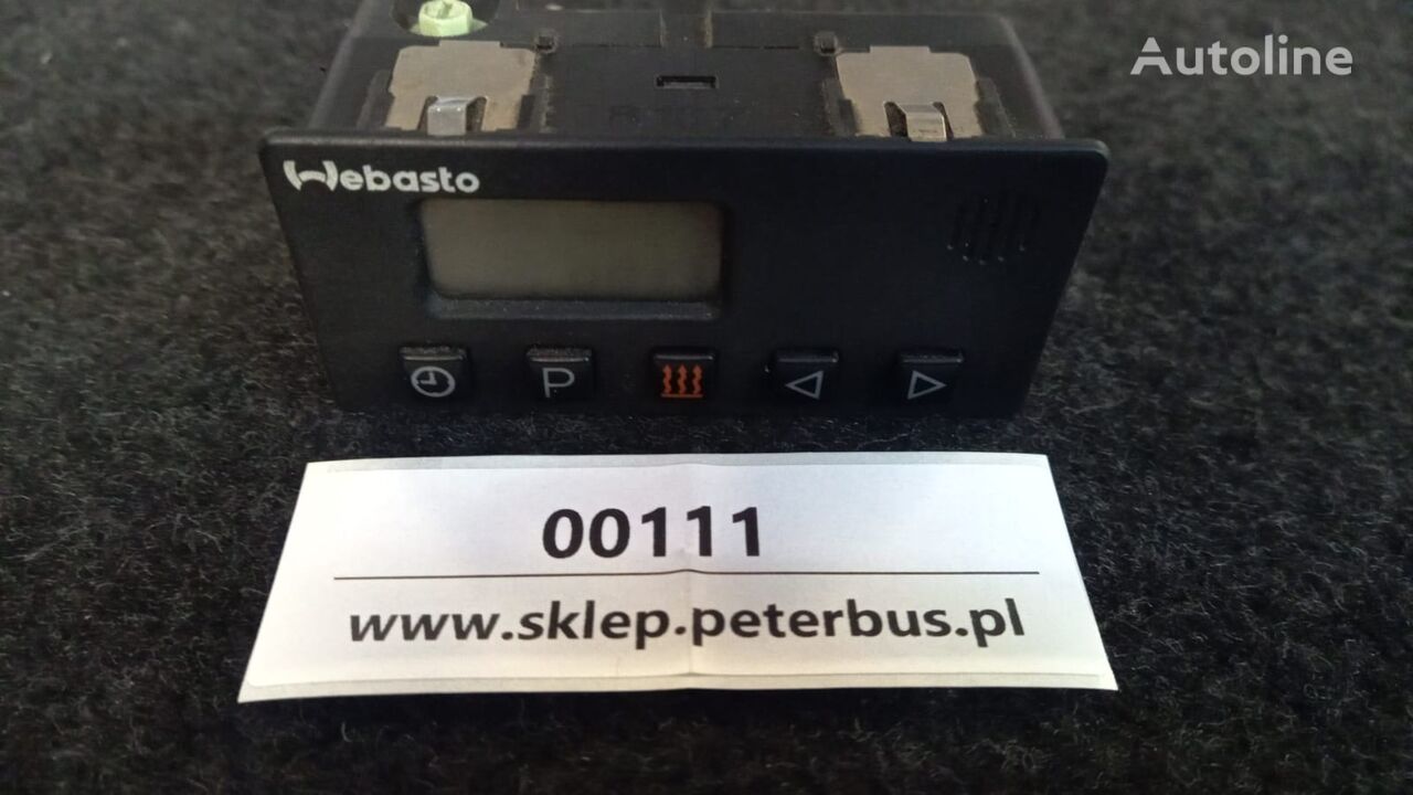 Webasto Panel sterowania ogrzewaniem postojowym cuadro de instrumentos para Temsa Safari autobús