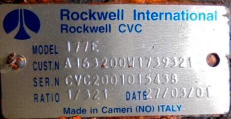 Rockwell 177E 14X45 diferencial para IVECO 190E35 camión