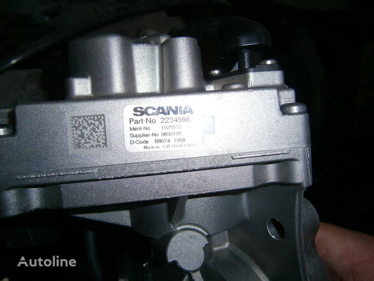przepustnica scania Scania R S G N para Scania S R N G tractora