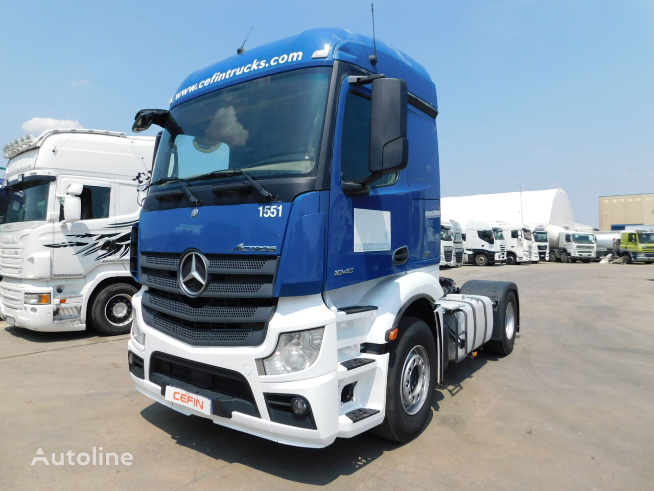 Mercedes-Benz Actros 1845 tractora