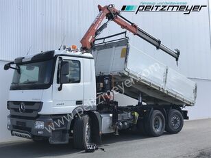 Mercedes-Benz Actros  2541 L Kipper mit Atlas AK 126 E3-Funk Lenkachse volquete