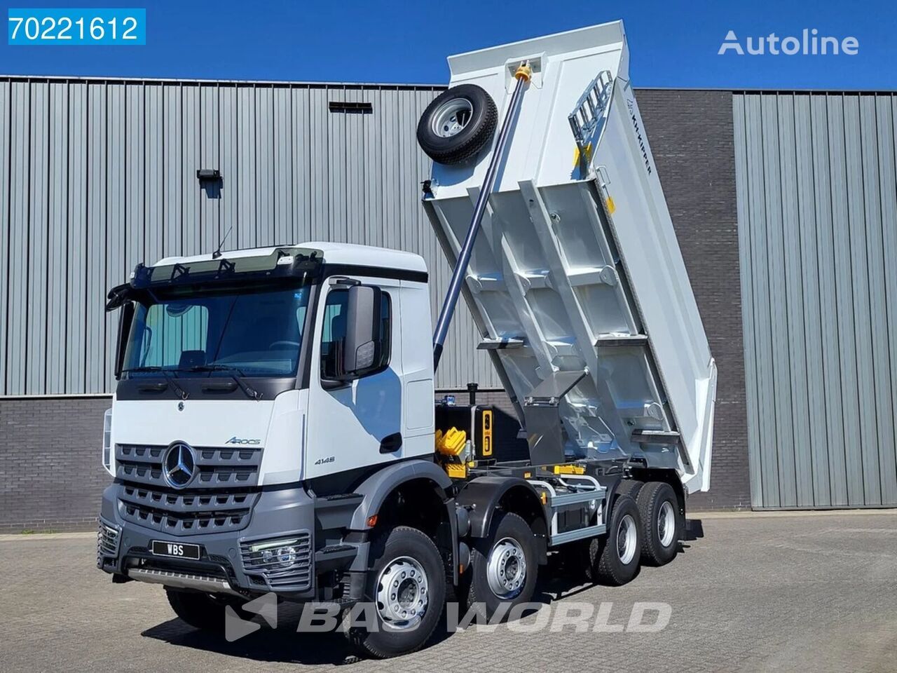 Mercedes-Benz Arocs 4145 8X4 NEW! Big-Axle Automatic 20m3 KH Kipper Euro 3 volquete nuevo